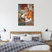 St. Augustinus in zijn cel, c.1480 Canvas Afdruk (Insitu (Slaapkamer))