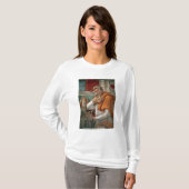 St. Augustinus in zijn cel, c.1480 T-shirt (Voorkant volledig)