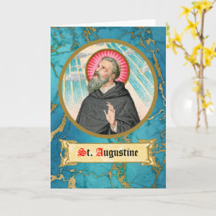 St. Augustinus van Hippo (SAU 047; detail) Kaart