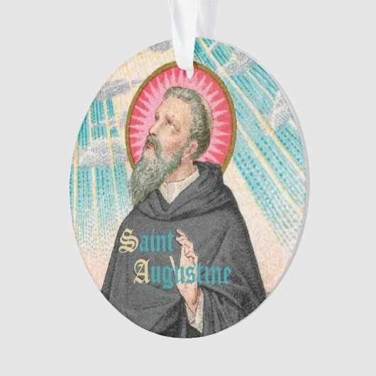 St. Augustinus van Hippo (SAU 047; detail) Ornament (voorkant)