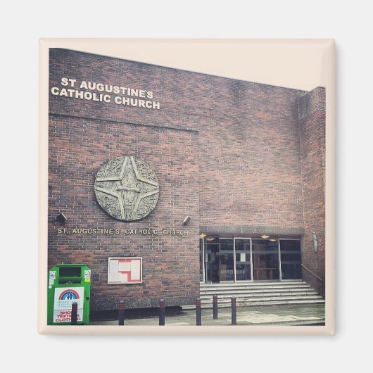 St Augustinus's, Manchester Magnet (Voorkant)