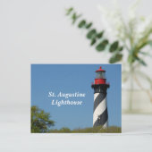 St Augustrine Lighthouse Briefkaart (Staand voorkant)