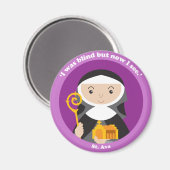St. Ava Magneet (Voorkant / Achterkant)
