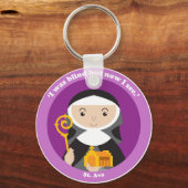 St. Ava Sleutelhanger (Voorkant)