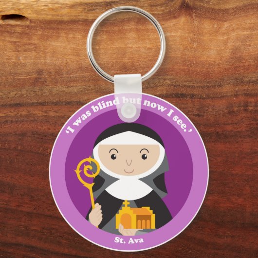St. Ava Sleutelhanger (Voorkant)