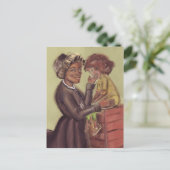 St Bakhita en Child Briefkaart (Staand voorkant)