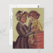 St Bakhita en Child Briefkaart (Voorkant / Achterkant)