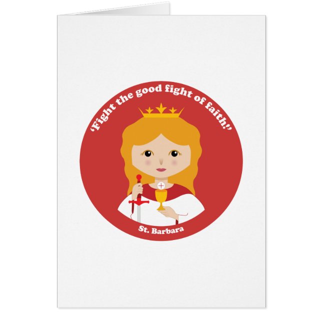 St. Barbara (Voorkant)