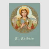 St. Barbara (BK 001) 13x18cm (Voorkant)