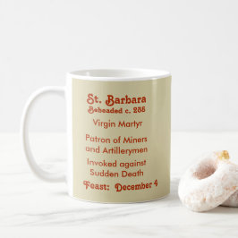 St. Barbara (BK 001) Koffie Mok 1c