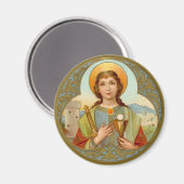 St. Barbara (BK 001) Magneet (Voorkant / Achterkant)