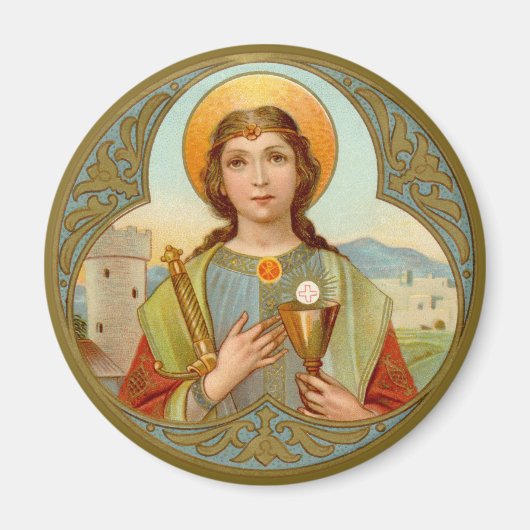 St. Barbara (BK 001) Magneet (Voorkant)