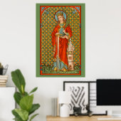 St. Barbara (JP 01) 24"x36" Poster 2 (Thuiskantoor)