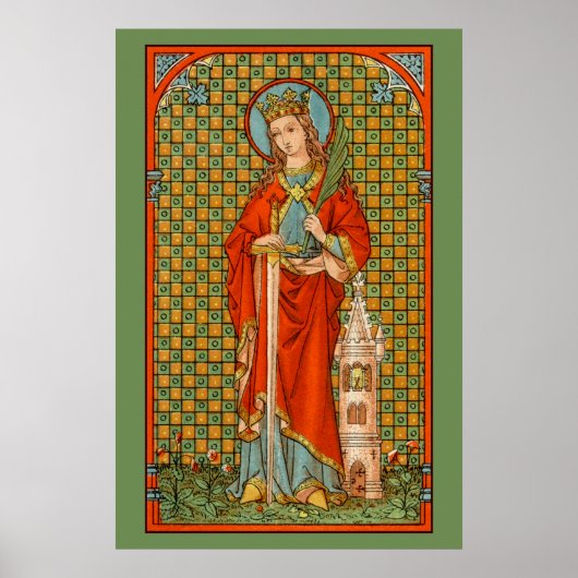 St. Barbara (JP 01) 24"x36" Poster 2 (Voorkant)