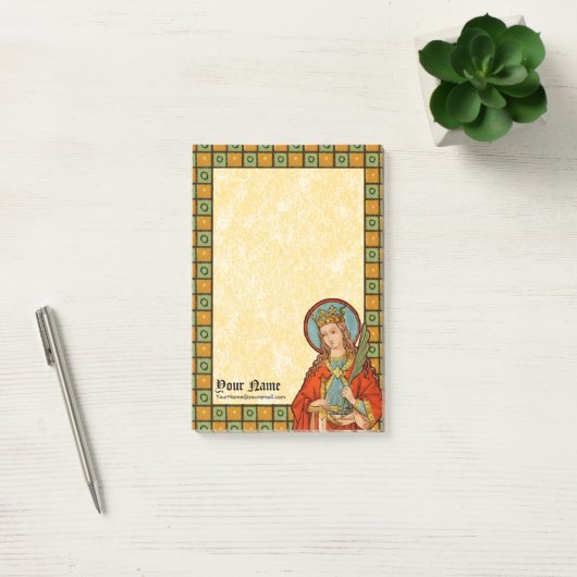 St. Barbara (JP 01) 4"x6" Post-it® Notes (Kantoor)