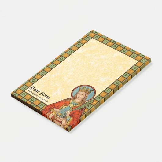 St. Barbara (JP 01) 4"x6" Post-it® Notes (Schuin)