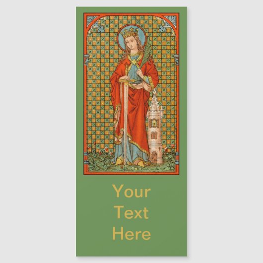 St. Barbara (JP 01) 4"x9" (Voorkant)
