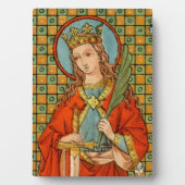 St. Barbara (JP 01) 5"x7" Fotoplaat (voorkant)