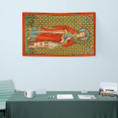 St. Barbara  (JP 01) Banier 1 Spandoek (Beurs)
