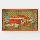 St. Barbara  (JP 01) Banier 1 Spandoek (Horizontaal)