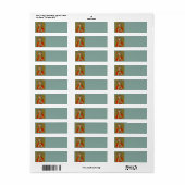 St. Barbara (JP 01) Etiket (Full Sheet)