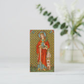 St. Barbara (JP 01) FB Standaard Visitekaartje (Staand voorkant)