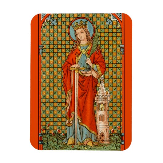 St. Barbara (JP 01) Magneet (Verticaal)