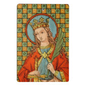St. Barbara  (JP 01) (Stijl 1) Mini Klembord (Achterkant)