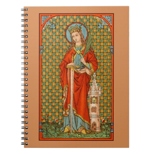 St. Barbara  (JP 01)  (Stijl 2) Notitieboek (Voorkant)