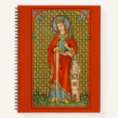 St. Barbara (JP 01) (Stijl 2) Notitieboek (Voorkant)