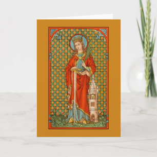 St. Barbara (JP 01) Wenskaart 2 Kaart