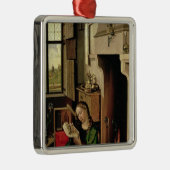 St. Barbara Metalen Ornament (Rechts)