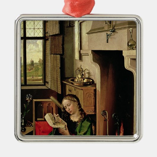 St. Barbara Metalen Ornament (Voorkant)