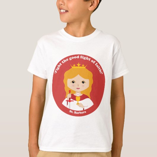 St. Barbara T-shirt (Voorkant)