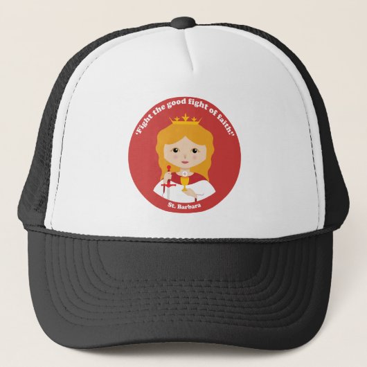 St. Barbara Trucker Pet (Voorkant)