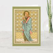 St. Barnabas de apostel (RLS 02) Blanco groet Kaart (Voorkant)