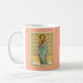St. Barnabas de apostel (RLS 02) Koffie Mok 2b (Links)
