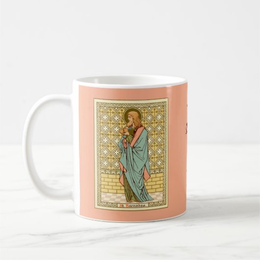 St. Barnabas de apostel (RLS 02) Koffie Mok 2b (Links)