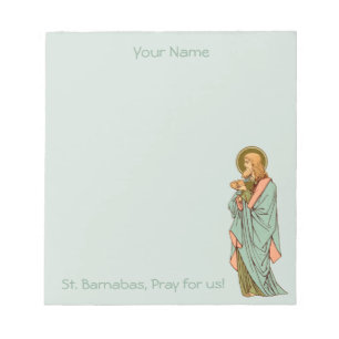 St. Barnabas de Apostle (RLS 02) 5,5"x6" Notitieblok