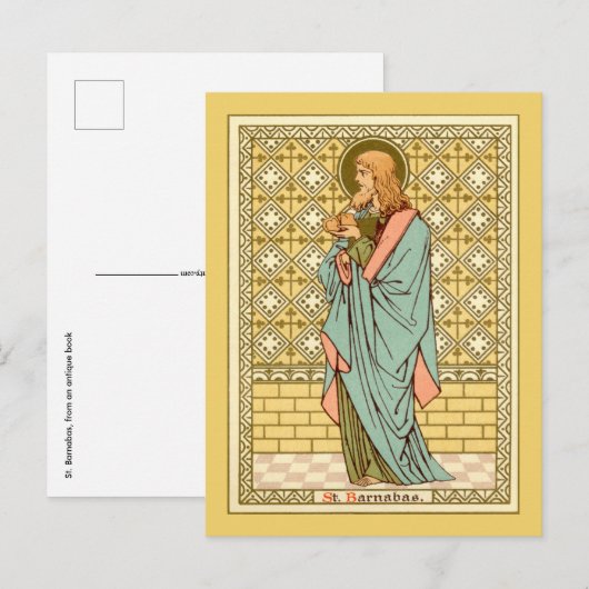 St. Barnabas de Apostle (RLS 02) Briefkaart 2 (Voorkant / Achterkant)