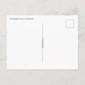 St. Barnabas de Apostle (RLS 02) Briefkaart 2 (Achterkant)