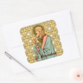 St. Barnabas de Apostle (RLS 02) Vierkante Sticker (Envelop)
