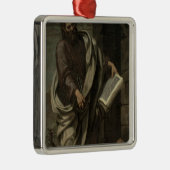 St. Bartholomew, 1620 Metalen Ornament (Rechts)
