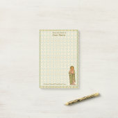 St. Bartholomew de apostel (RLS03, Style 2) 4"x6" Post-it® Notes (Op bureau)
