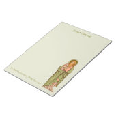 St. Bartholomew de apostel (RLS 03) 8,5 x11" Notitieblok (Schuin)