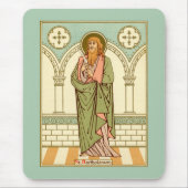 St. Bartholomew de apostel (RLS 03) (Stijl 1) Muismat (Voorkant)