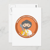 St. Bartholomew de Apostle Briefkaart (Voorkant / Achterkant)