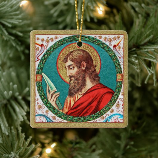 St. Bartholomew de Apostle (JMAS 03) Keramisch Ornament (Boom)