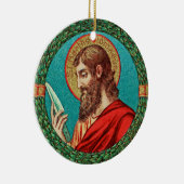 St. Bartholomew de Apostle (JMAS 03) Keramisch Ornament (Rechts)