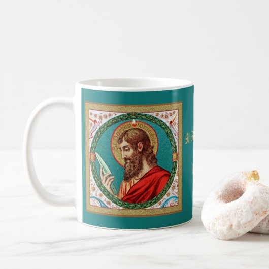 St. Bartholomew de Apostle (JMAS 03) Koffiemok (Met donut)